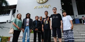 Musician, citizen reporter convicted of royal defamation for singing a song about the monarchy.