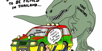 Cartoon by Stephff: Jurassic World 4