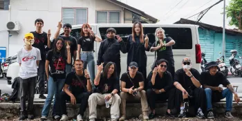 12 activists involved in the protest received a fine of 500 baht each. (Photo by Ginger Cat)
