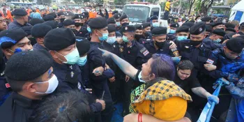 Court dismisses charges against 17 activists for 13 October ’20 protest