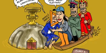 Cartoon by Stephff: Paetongtarn to the rescue