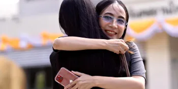 Warunee after her release (Photo by Ginger Cat)
