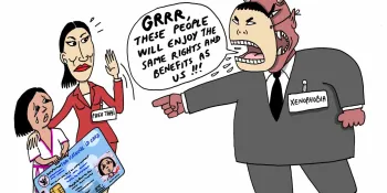 Cartoon by Stephff: Granting Thai citizenship to immigrants