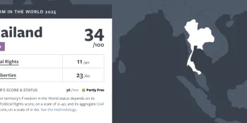 Thailand downgraded to ‘not free’ in new Freedom House report