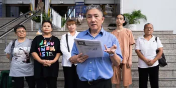 Court urged to remove Anon’s leg shackles during trial