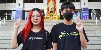 Two activists sentenced to prison for royal defamation over APEC 2022 protest statement