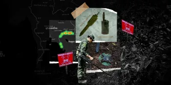 Surveying abandoned antipersonnel landmines in the 17 km2 Thailand-Cambodia conflict zone – if all are not cleared, the border war cannot end