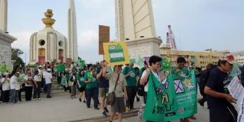 Civil society march ahead of referendum for new constitution