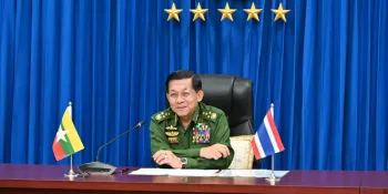 Senior General Min Aung Hliang, now president of Myanmar