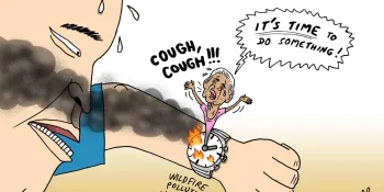 Cartoon by Stephff: Anutin's new watch