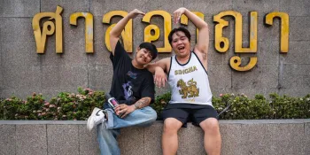 Appeal Court sentences two pro-democracy activists to prison for spray-painting monuments