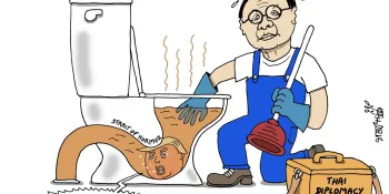 Cartoon by Stephff: Foreign Ministry expresses frustration