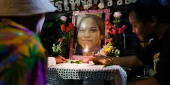 Vigil marks 2nd anniversary of activist’s death in detention