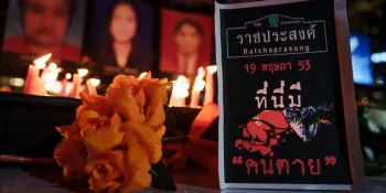 Gathering marks the 16th anniversary of the May 2010 Red Shirt crackdown