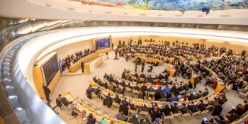 A UN Human Rights Council session. (Photo: UN Photo/Elma Okic)